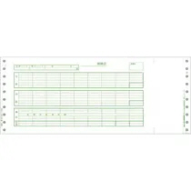 ＰＣＡ　給与明細封筒Ａ　口開き式　連続紙　ＰＢ１１１Ｈ　１箱（１０００枚）
