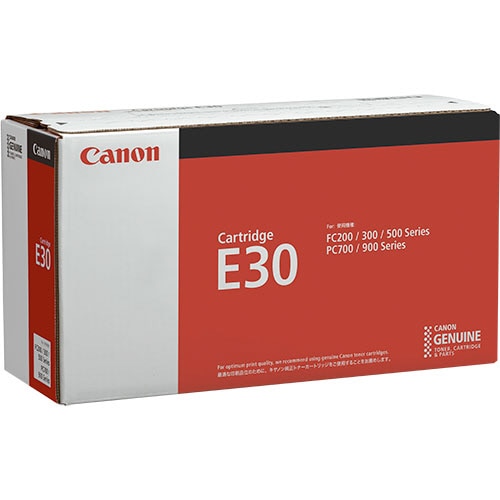 キヤノン トナーカートリッジE30 ブラック 1491A001 1個