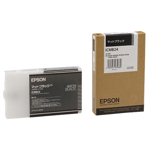 エプソン PX-P/K3インクカートリッジ マットブラック 110ml ICMB24 1個