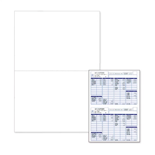 エプソン 支給明細書(白紙) A4 (2分割ミシン目入り) Q34A 1箱(300枚)