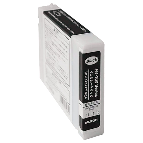 武藤工業 インクカートリッジ ブラック 110mL RJ9-INKBK 1個