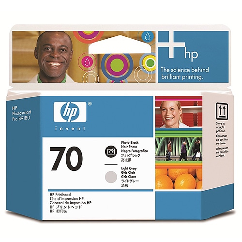 HP HP70 プリントヘッド フォトブラック/ライトグレー C9407A 1個