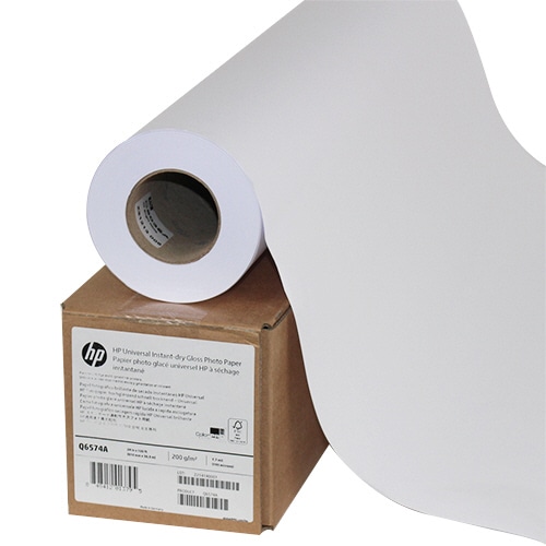 HP スタンダード速乾性光沢フォト用紙 24インチロール 610mm×30.5m Q6574A 1本