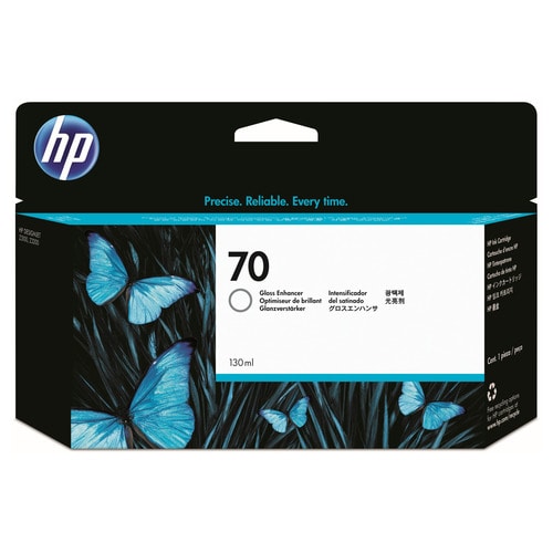 HP HP70 インクカートリッジ グロスエンハンサ 130ml 顔料系 C9459A 1個