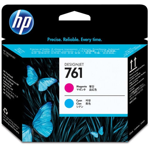 HP HP761 プリントヘッド マゼンタ/シアン CH646A 1個