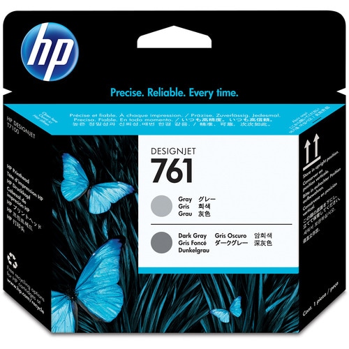 HP HP761 プリントヘッド グレー/ダークグレー CH647A 1個