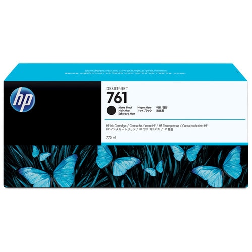 HP HP761 インクカートリッジ マットブラック 775mL 顔料系 CM997A 1個
