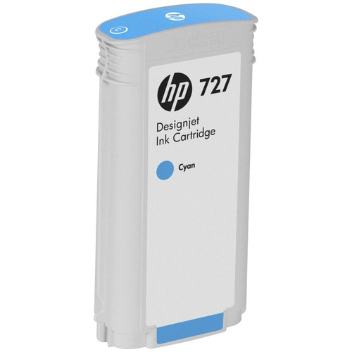 HP HP727 インクカートリッジ 染料シアン 130mL B3P19A 1個