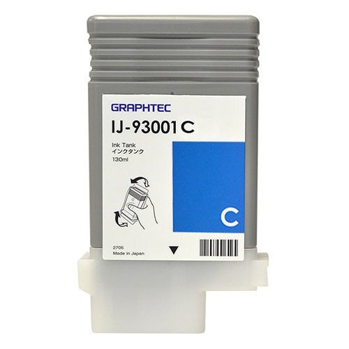 グラフテック　インクタンク　シアン　１３０ｍｌ　ＩＪ－９３００１Ｃ　１個