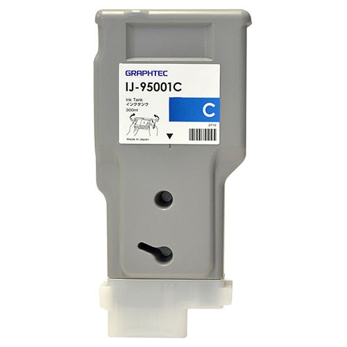 グラフテック　インクタンク　シアン　３００ｍｌ　ＩＪ－９５００１Ｃ　１個