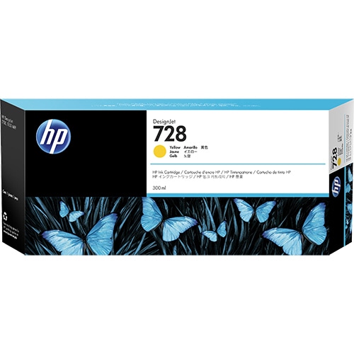 ＨＰ　ＨＰ７２８　インクカートリッジ　イエロー　３００ｍｌ　Ｆ９Ｋ１５Ａ　１個