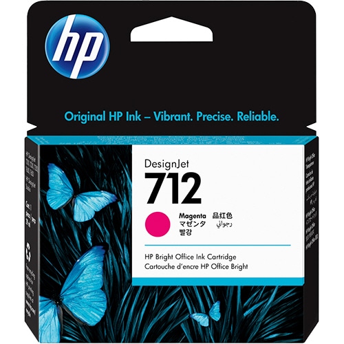 HP HP712 インクカートリッジ マゼンタ 29mL 3ED68A 1個