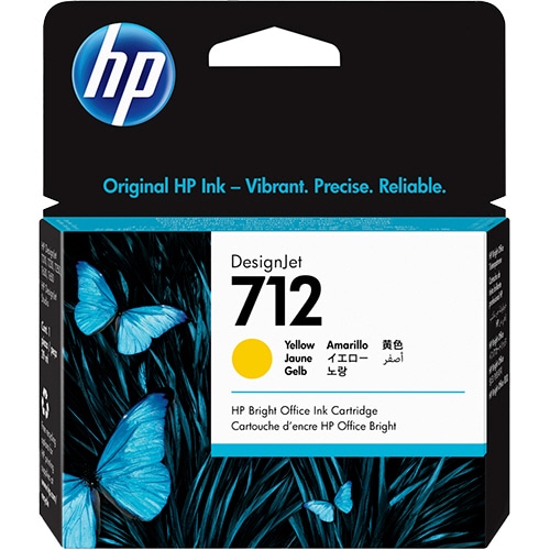 HP HP712 インクカートリッジ イエロー 29mL 3ED69A 1個