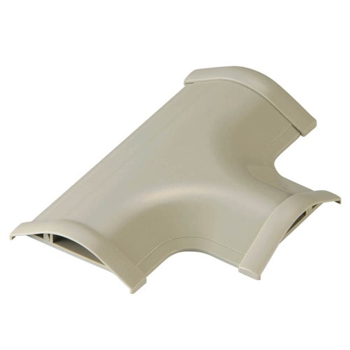 エレコム モール接続ユニット T型分岐 幅45mmモデル用 ベージュ LD-GAT37 1個