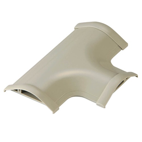 エレコム モール接続ユニット T型分岐 幅60mmモデル用 ベージュ LD-GAT47 1個