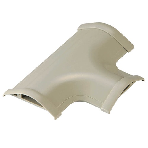 エレコム モール接続ユニット T型分岐 幅75mmモデル用 ベージュ LD-GAT57 1個