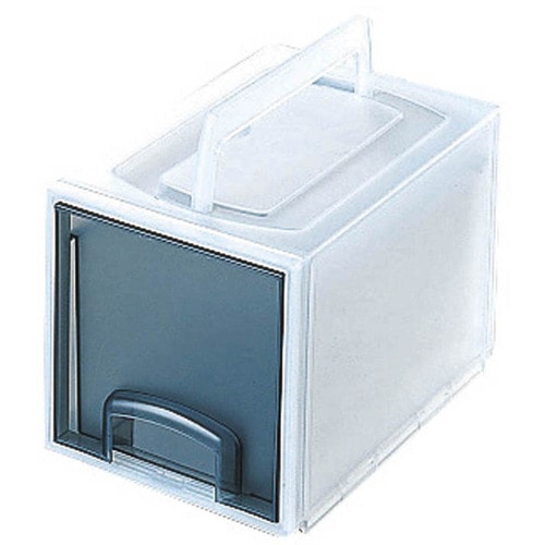 エレコム マルチメディアケース 引き出しタイプ ブラック WSB-MM6BK 1個