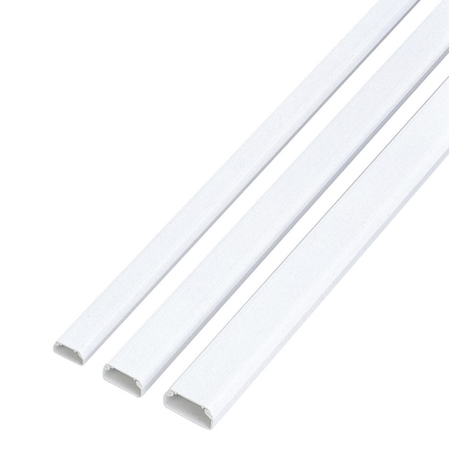 エレコム フラットモール テープ付 幅17mm×長さ1m ホワイト LD-GAF1/WH 1本