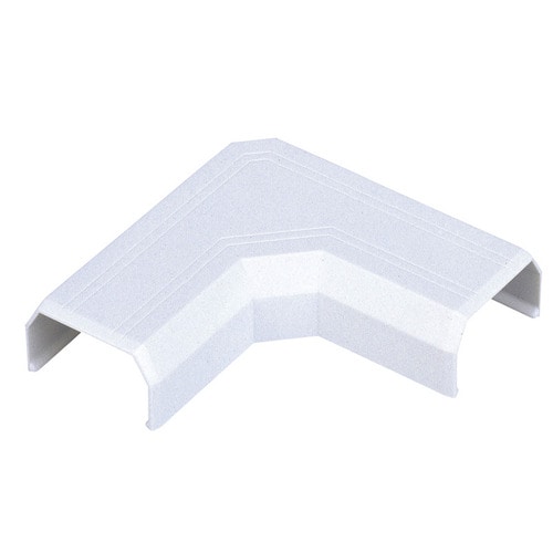 エレコム フラットモール接続ユニット マガリ 幅22mm用 ホワイト LD-GAFM2/WH 1個