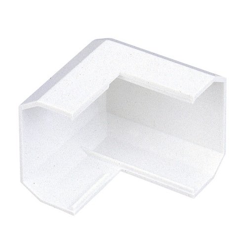 エレコム フラットモール接続ユニット デズミ 幅22mm用 ホワイト LD-GAFD2/WH 1個