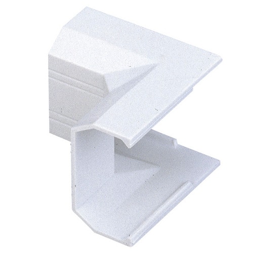 エレコム フラットモール接続ユニット イリズミ 幅17mm用 ホワイト LD-GAFR1/WH 1個