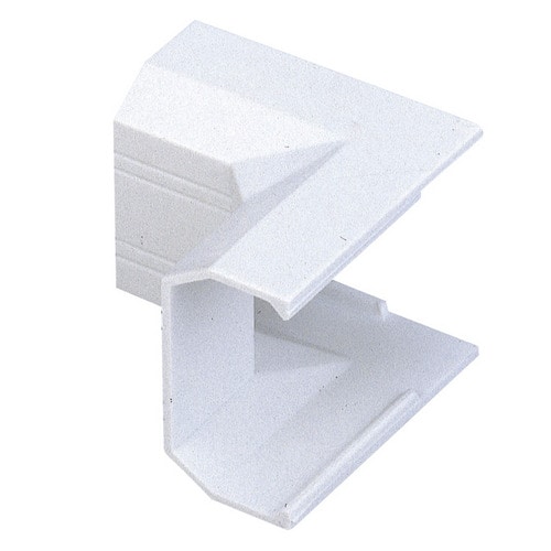 エレコム フラットモール接続ユニット イリズミ 幅22mm用 ホワイト LD-GAFR2/WH 1個