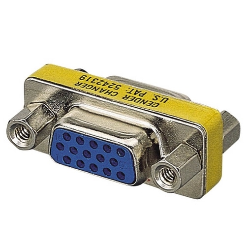 エレコム 超小型アダプタ D-Sub15pinメス AD-HD15F 1個