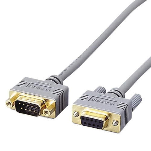 エレコム RS-232C延長ケーブル D-Sub9pinメス-オス 1.5m C232N-E9 1本