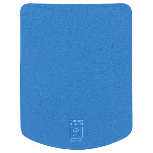 サンワサプライ マウスパッド ブルー MPD-T1BL 1枚