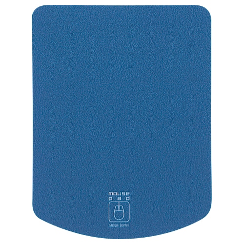 サンワサプライ マウスパッド ダークブルー MPD-T1DBL 1枚