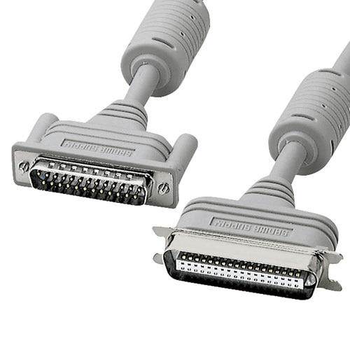 サンワサプライ プリンタケーブル D-Sub25pinオス-セントロニクス36pinオス 10m KPU-PS10K 1本