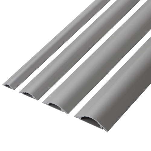 エレコム 床用モール 幅60mmモデル 長さ1m グレー LD-GA1407/LG 1本
