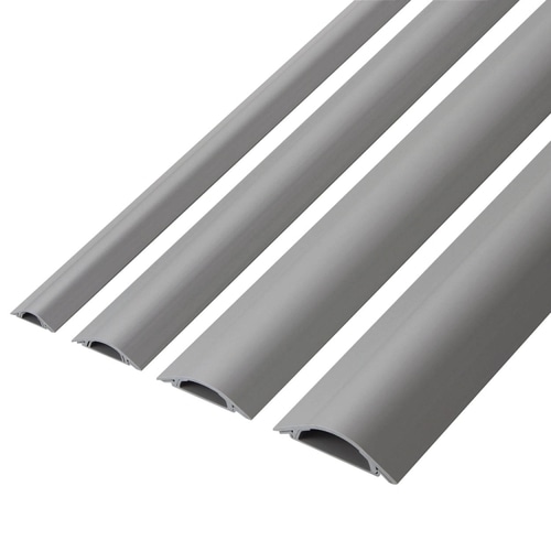 エレコム 床用モール 幅75mmモデル 長さ1m グレー LD-GA1507/LG 1本