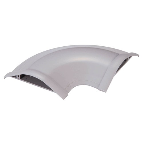 エレコム モール接続ユニット 平面曲がり 幅60mmモデル用 グレー LD-GAM47/LG 1個