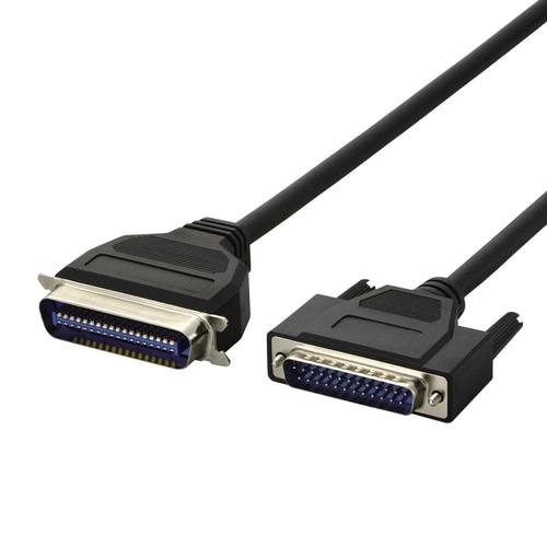 エレコム EU RoHS指令準拠 環境対応 プリンタケーブル D-sub25pinオス-セントロニクス36pinオス 5m ブラック CPC-ECO50 1本