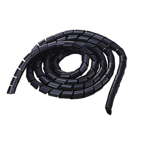 エレコム ケーブルスパイラルチューブ 内径12mm 長さ2m ブラック BST-12BK 1本
