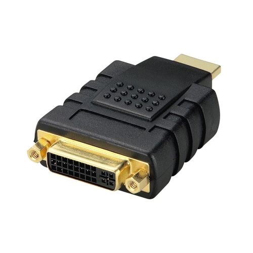 エレコム DVI HDMI変換アダプタ (DVI-D24pin)メス-HDMIオス AD-DTH 1個