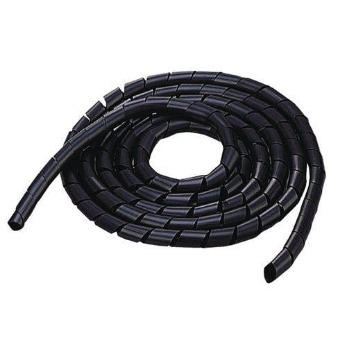 エレコム ケーブルスパイラルチューブ 内径9mm 長さ2m ブラック BST-9BK 1本