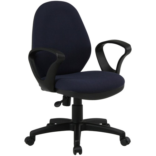 不二貿易 体圧分散オフィスチェア ハイバック 肘付 FB-691ABL 1脚