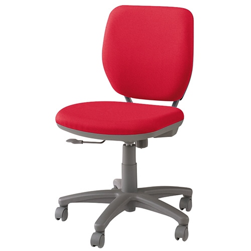 オカムラ VILLAGE VC1チェア 肘なし 布 レッド 8VC11AFVG3 1脚