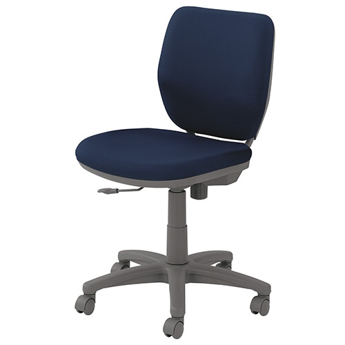 オカムラ VILLAGE VC1チェア 肘なし 布 ネイビー 8VC11AFVG7 1脚