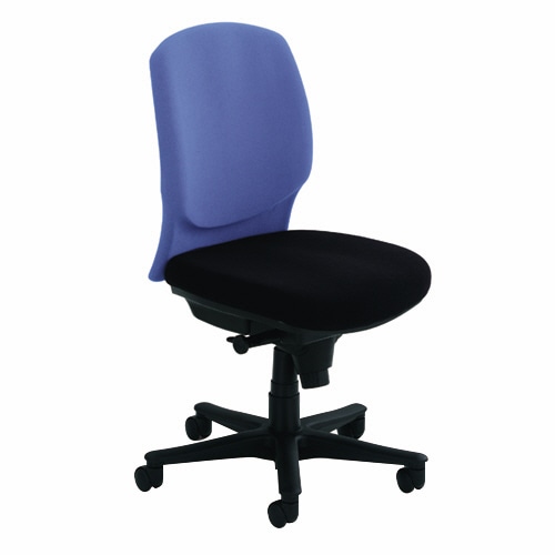 オカムラ VC2チェア ローバック 肘なし ブルー 8VC21A-FVF6 1脚