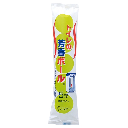 エステー 消臭・芳香剤 トイレの芳香ボール 40g/個 1パック(5個)