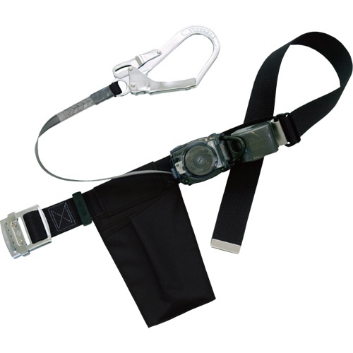 藤井電工 リトラ安全帯 黒色 RN-590-BLKBP 1本