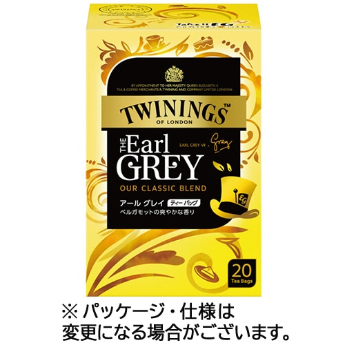 片岡物産 トワイニング アールグレイ ティーバッグ 1箱(20バッグ)