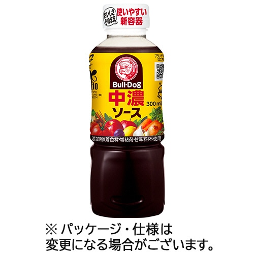 ブルドックソース 中濃ソース 300ml 1本