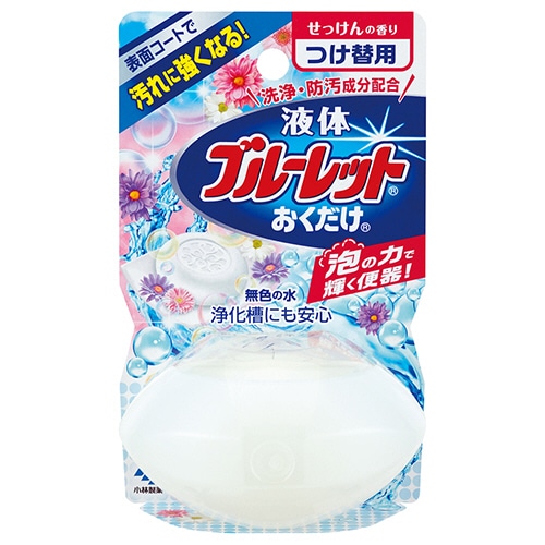 小林製薬 液体ブルーレットおくだけ せっけんの香り つけ替用 70ml 1個