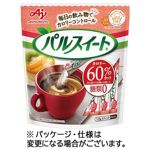 味の素 パルスイート スティック 1.2g 1パック(60本)