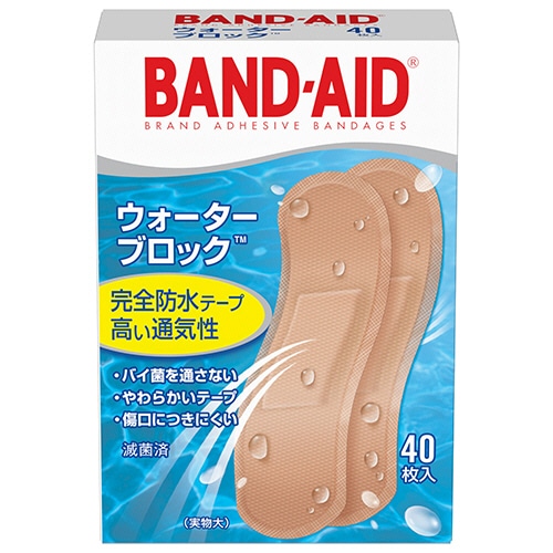 JNTLコンシューマーヘルス バンドエイド ウォーターブロック 1箱(40枚)