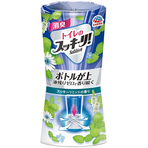 アース製薬 トイレのスッキーリ! スッキーリミント 400mL 1個